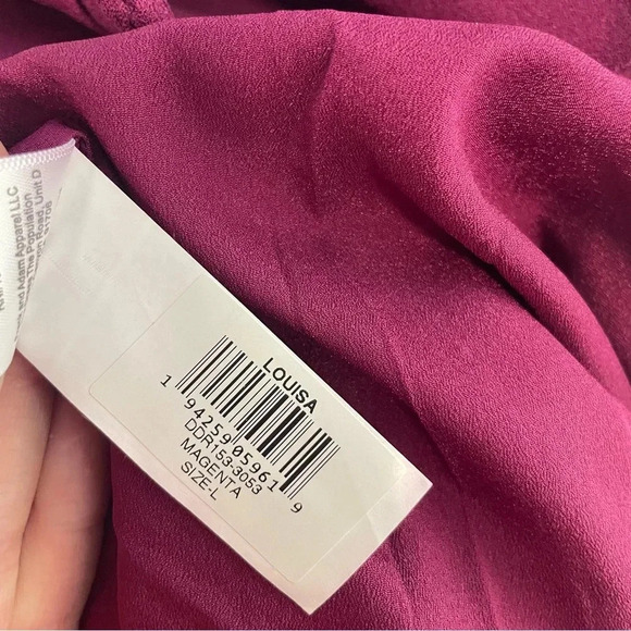 Dress the Population Louisa Butterfly Sleeve Cocktail Dress size large NEW - Picture 12 of 14